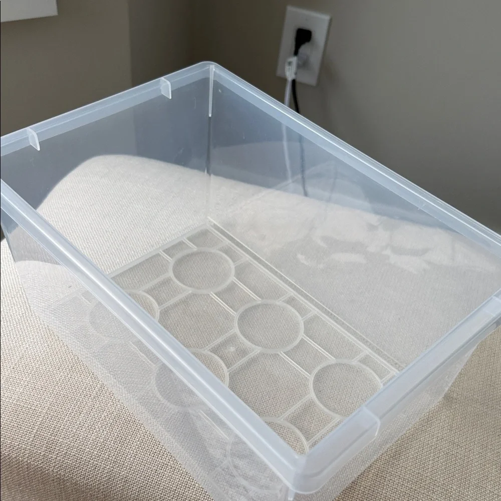 Lego Brick Storage Box 10x7x5 inches